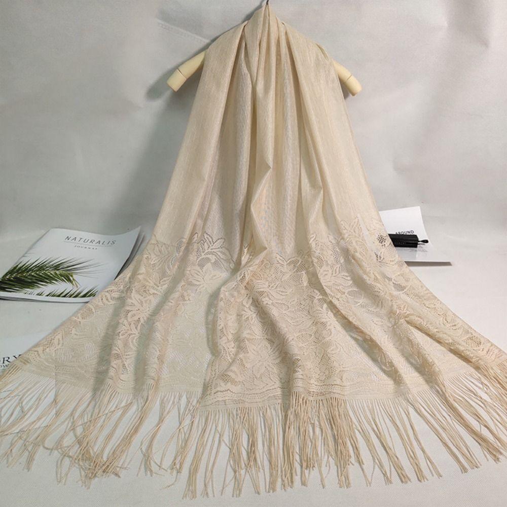 Анти-УФ кисточки платки дышащая прозрачная накидка летняя бандана для женщин