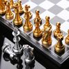 Exquisite Chess Game Medieval Chess Set With Chessboard 32 Chess Pieces Magnetic Chess Set