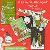 12*7cm Pixie's Whisper Tarot Deck Christmas Edition Limited Release, 78 Tarot Cards with 10+ Different Types of Card Back