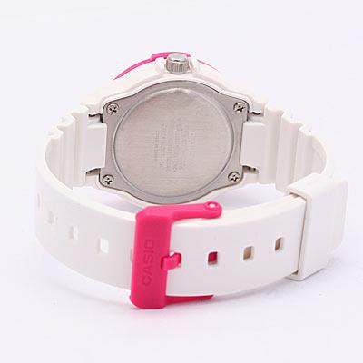CASIO QUARTZ CASIOQUARTZ LRW-200H-4B Quartz Pink Wrist Watch For Men Women