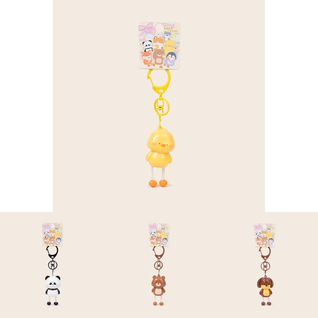 Брелок Животное Кошка Лягушка Панда Собака Медведь Животное для Милого Подарка и Декора