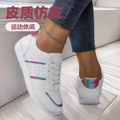 Весенне-осенние кроссовки большого размера Forrest Gump 2024 года, новые, легкие, простые, низкие, на мягкой подошве, повседневные, универсальные, модные женские кроссовки