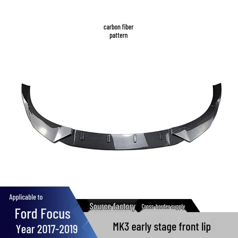 Modern Front Bumper Splitter Lip: Cross-Border Modified Parts