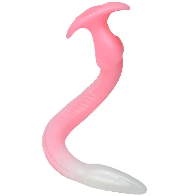 Eel Tentacle Super Long Anal Plug Silicone Anus Dilator Lady Men Anal Prostate Massage Adult Sex Orgasm Toys