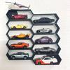 3D Печать Автомобиль Модель Дисплей Стойка Креативный 10 Секций Автомобили Модель Хранение Коробка Экономия Места Большая Вместимость Коллекция Держатель для Демонстрации*