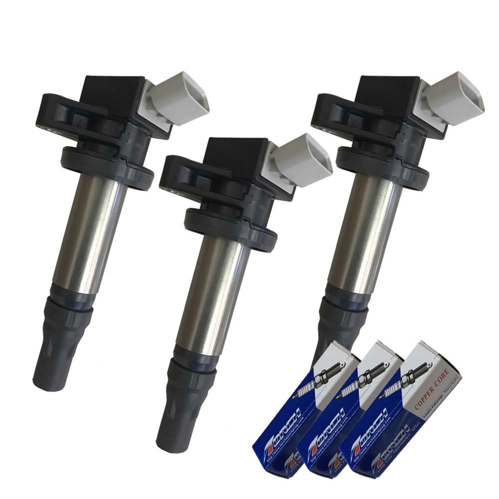 Катушка зажигания Tanto L375S L385S 19500-B2050 Свеча зажигания LDK6RTA Набор из 3 штук каждая IC13