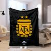 1PC Football pattern blanket, all season lightweight home office outdoor nap multifunctional blanket