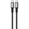 Câble USB-C - DCU Tecnologic - 240 W - 40 G - Noir