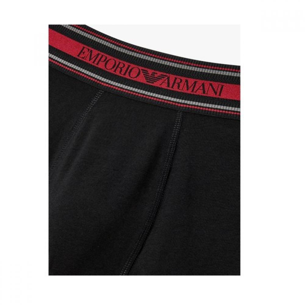 Emporio Armani Мужские хлопковые полосатые трусы 0815312019