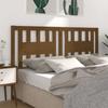VidaXL Headboard Honey Brown 126x4x100 Cm Solid Pine Wood 818663