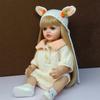 22 Inch Fantasy Toddler Reborn Doll Betty 55cm Silicone Full Body Waterproof Newborn Babies Doll Lifelike Baby Toy Dolls for Girls Kid Holiday Present