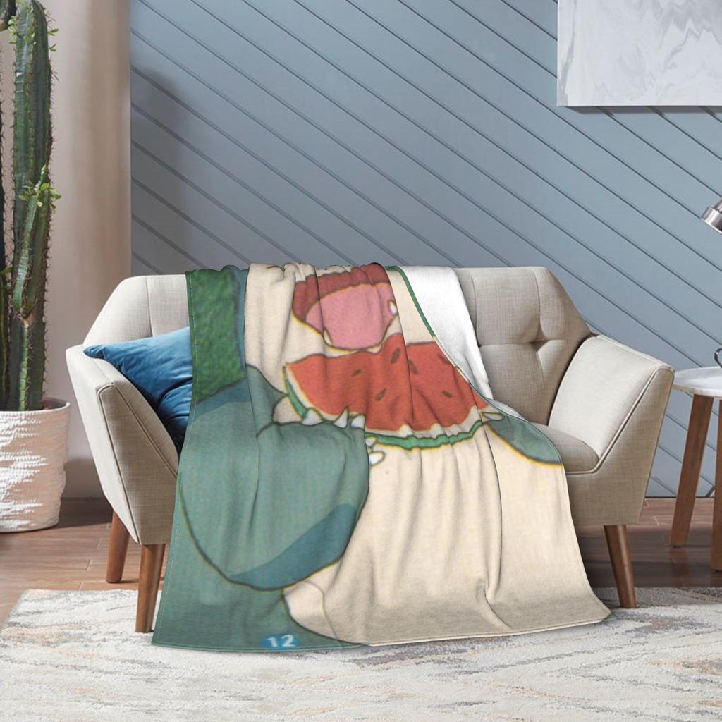 Snorlax monster Throw Blanket for Couch  Soft Fuzzy Plush Blanket 50x60 Inches Multi-size Bedspread for All Seasons