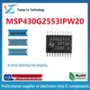 Оригинальный 16-битный микроконтроллер MSP430G2553IPW20 в корпусе TSSOP-20