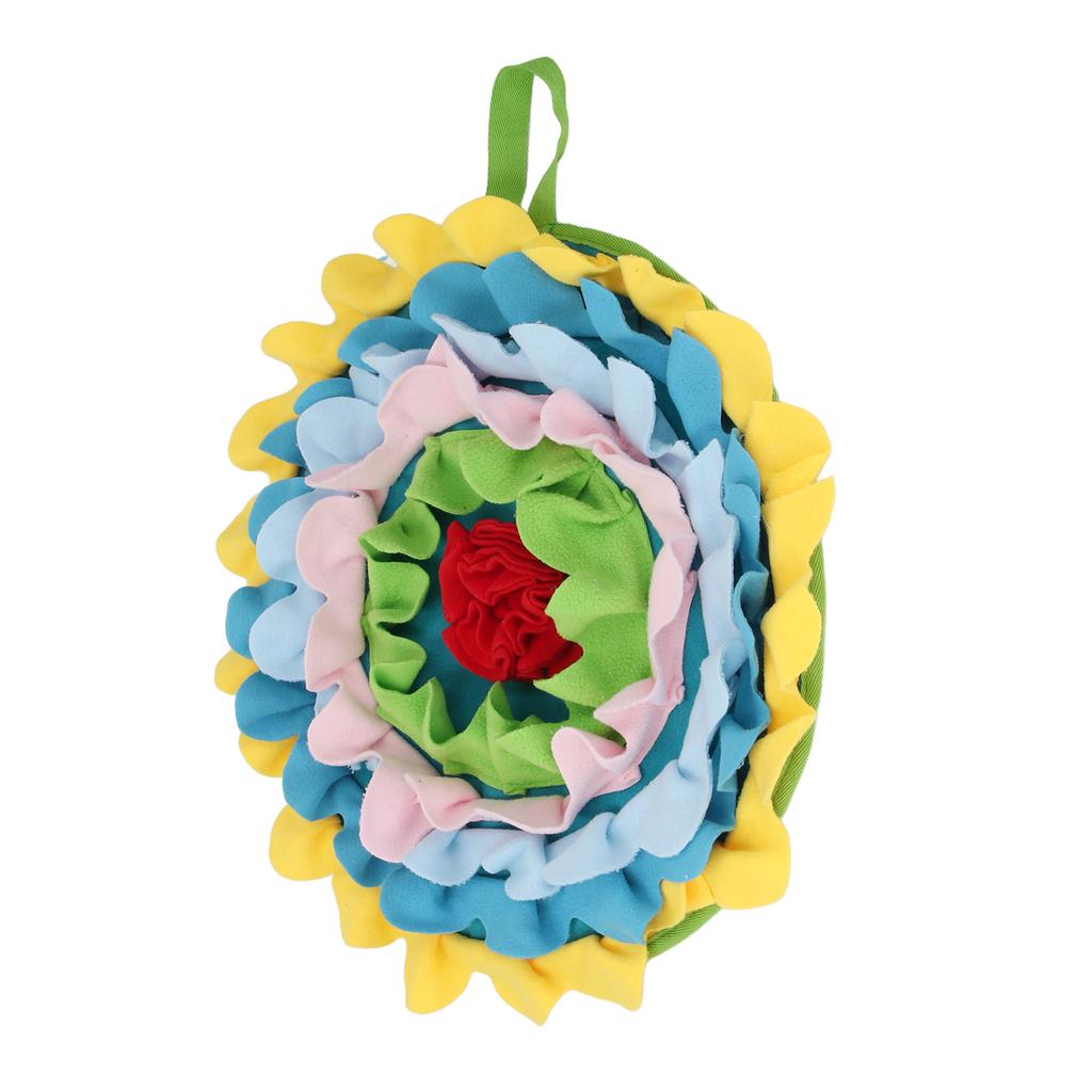 Rabbit Snuffle Mat Polyester Pet Foraging Enrichment Toy Activity Play Bed for Hamster