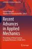 The Recent Advances In Applied Mechanics : Proceedings of Virtual Seminar On Applied Mechanics (VSAM 2021) Book