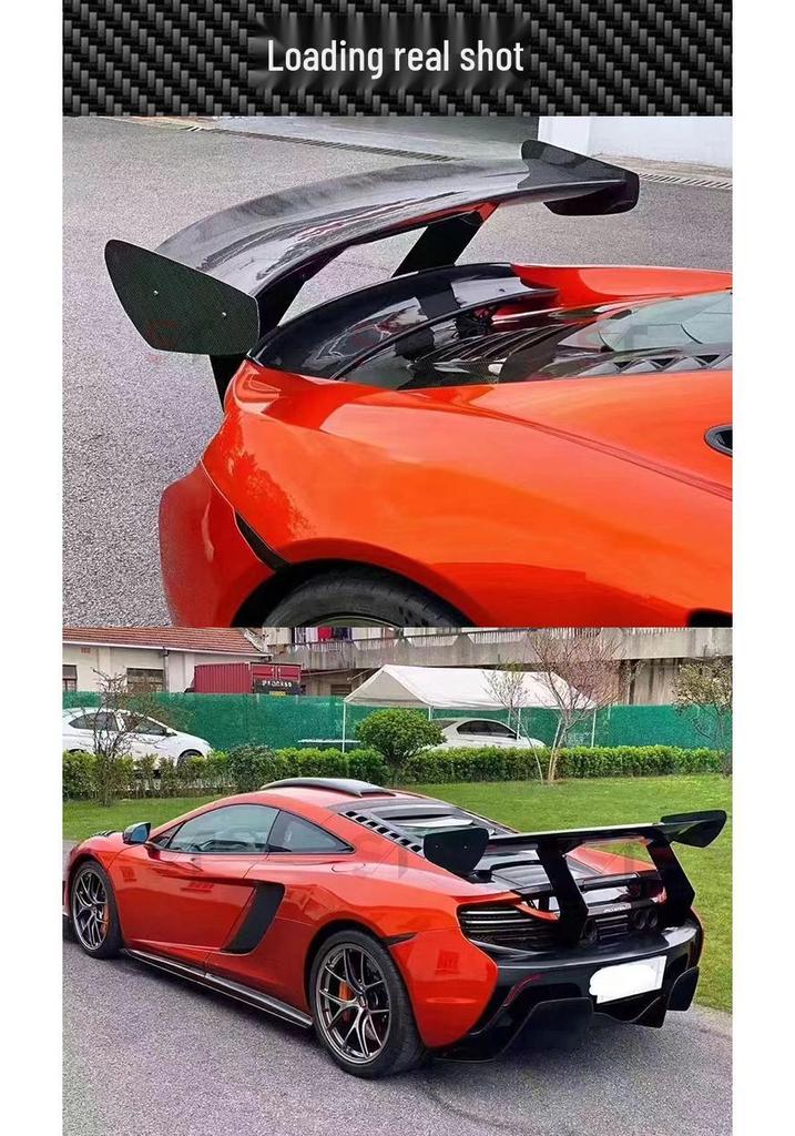 Carbon Fiber Rear Spoiler LB Style Wing Diffuser for McLaren MP4-12C 650S