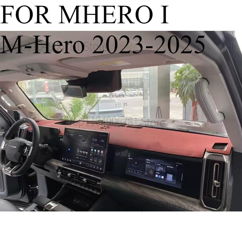 FOR MHERO I M-Hero -2025 Car Dash Mat Dashmat Dashboard Cover Sun Shade Dash Board Cover Carpet Accessories