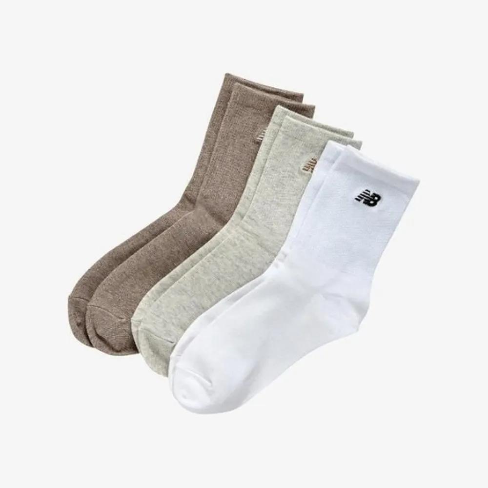 New Balance Non-Pile Basic Socks 3-Pack NBGEDAB225-35 (40866888A)