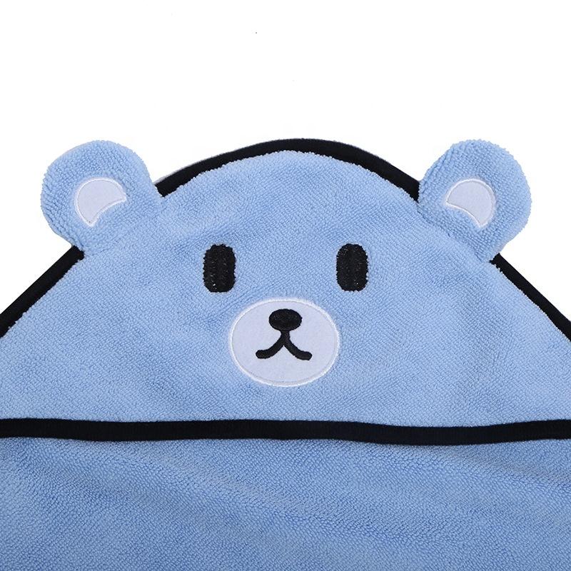 Dog Bath Towel Pet Bathrobe Absorbent Quick Dry Cat Dog Towel Cleaning Bath Pet Products