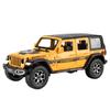 1/22 Джипы Wrangler Rubicon Модель из сплава Игрушка Литые из металла Оттягивающиеся Звук и свет Игрушечные машинки для детей Транспортное средство