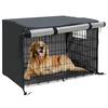 Waterproof Pet Kennel Cover Thickened Warm Rainproof Case Dog Cage Cover  Sun Protection