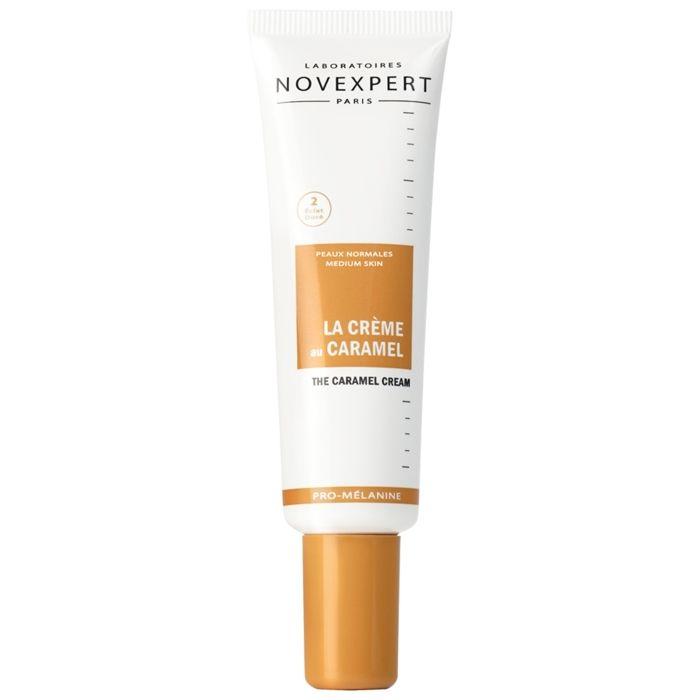 Crème au caramel - Novexpert - 30 ml - Effet bonne mine - Anti-âge - Peau lissée