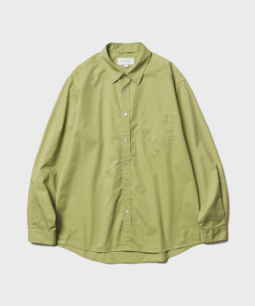 SHIRTER Washed Standard Shirt (Lime)