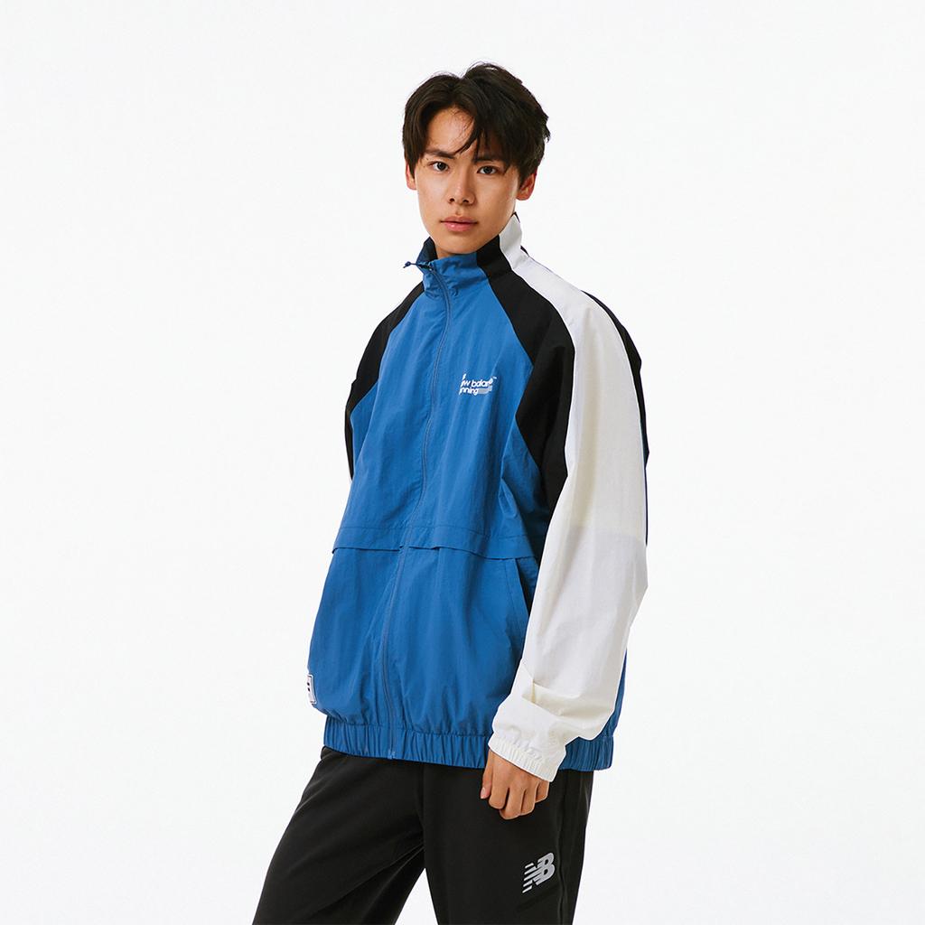New Balance Куртки и Пальто SS24 Унисекс Синий NAE12131-DBL