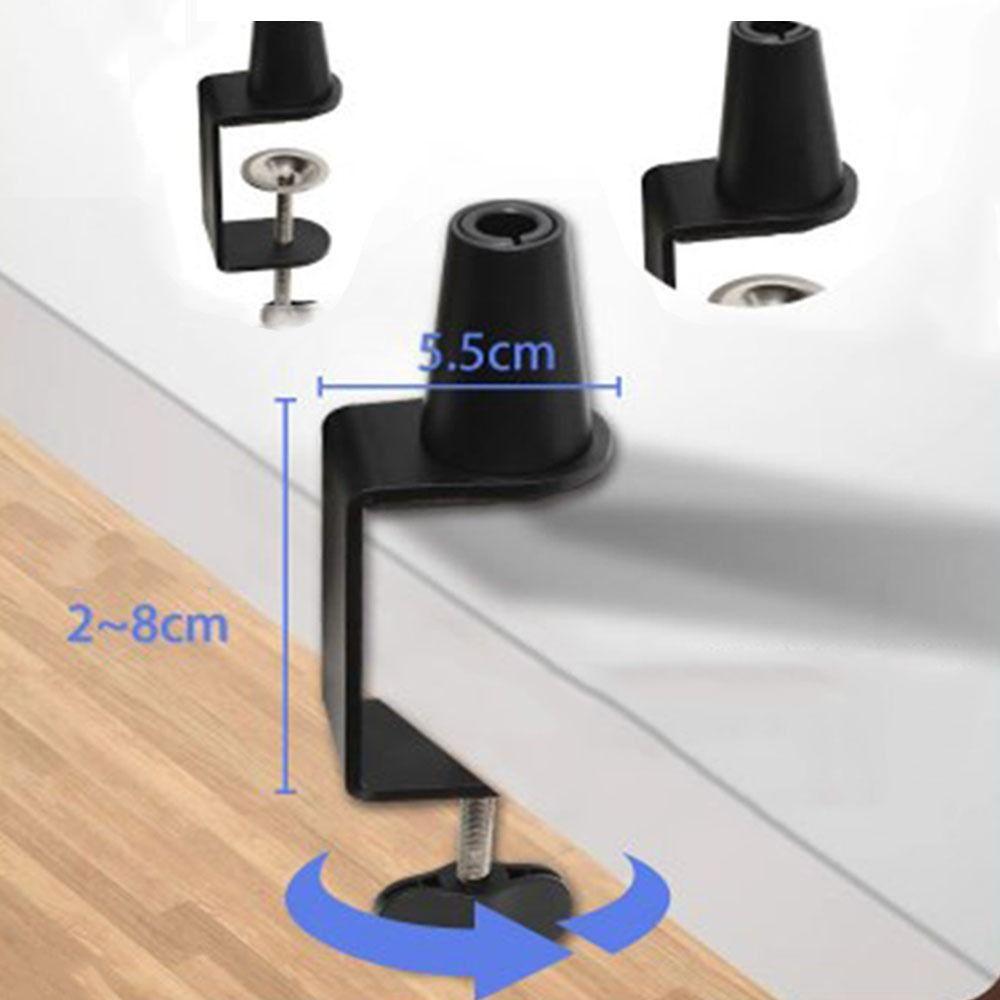 Universal Recording Microphone Holder 360° Rotating Microphone Clamp Microphone Stand  Desk Mount