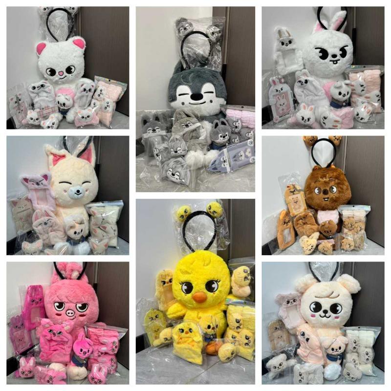 50cm Plush Toy Wolfchan Kawaii Cartoon Stuffed Animal Plushie Doll Large Size Kids Babies Sleeping Pillow Gift