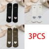 3/5 Pairs Winter Women Warm Socks Fluffy Plush Sleep Soft Cozy Girls Cute Cartoon Floor Socks