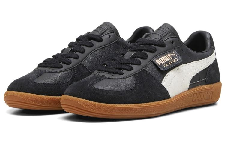 Puma Палермо Кожа Черный Пепельно-серый Резина 396464-03