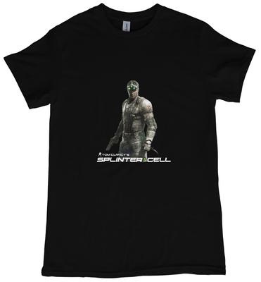 ИГРОВАЯ ФУТБОЛКА SPLINTER CELL Том Клэнси Экшн Приключения Видеоигра Футболка 159