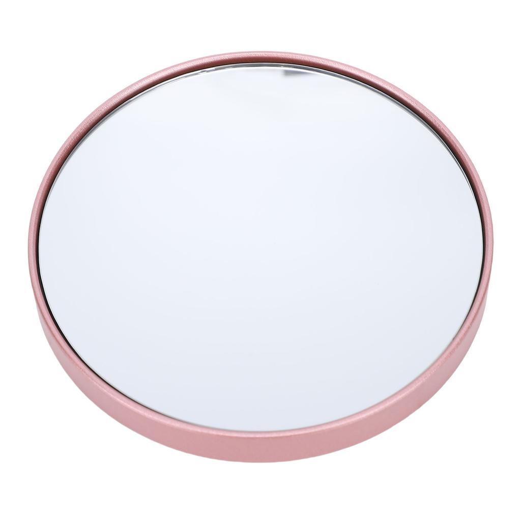 30x Magnifying Vanity Mirror Non Slip Waterproofing Suction Cup 8.8cm Magnified Makeup Mirror for Home Travel