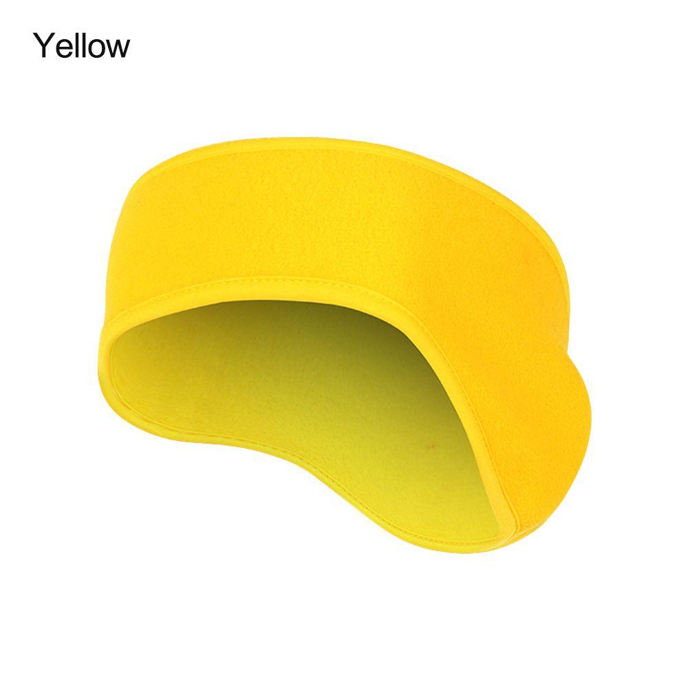 Новые флисовые наушники-муфты Зимняя повязка на голову Наушники Повязка на голову Мужчины Женщины Бег Лыжи Спорт на открытом воздухе Грелка для ушей Повязка для пота