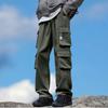 Men's Straight Overalls Men's Loose Breathable Casual Pants Wear Resistant Dirt Resistant Tear Resistant Outdoor Mountaineering Pants