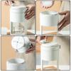Summer Portable Hand-operated Ice Shaver, Multifunction Ice Crushing Tool for Homemade Fruit Smoothies