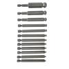 Made In USA BONDHUS Hex Ball Point Power Bit Black Oxide Set BHX12 10836 Set, Finish, 12-Piece (5/64, 3/32, 7/64, 1/8, 9/64, 5/32, 3/16, 7/32, 1/4,