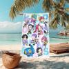 1Pc Cat Friends Phone Beach Towel Microfiber Beach Towel Thin Absorbent For Beach Swimming Yoga Bath Sports 0917192
