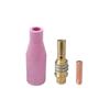 3Pcs 15AK Tip Holder Ceramic Nozzle Contact Tips Gas Welding Torch Consumables 0.8mm/1.0mm/1.2mm MIG MAG