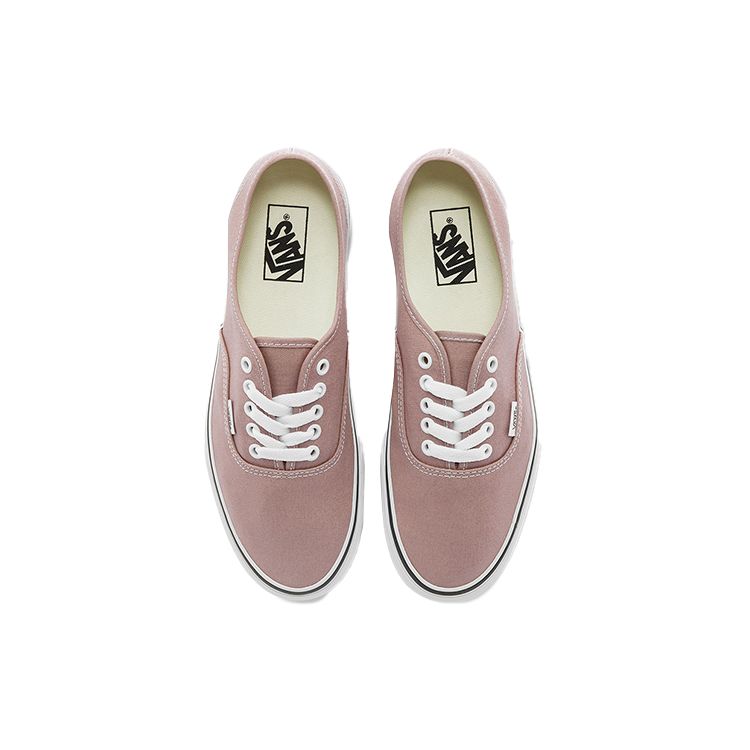 Vans Серия Authentic Ткань Повседневные Прочные Легкие Низкие Кеды для скейтбординга Унисекс кроссовки Серый Розовый VN0A5KRDAVK
