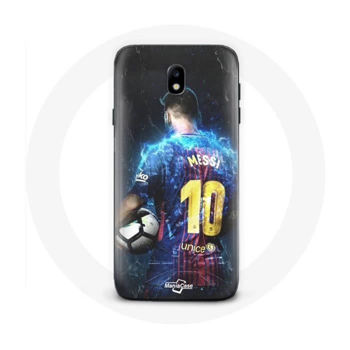 Coque - Maniacase - Samsung Galaxy J7 2017 - Lionel Messi - Protection - Souple