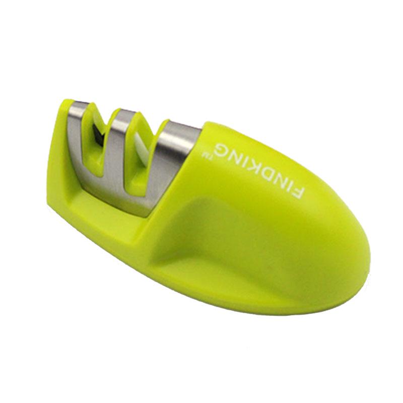 Two Stages (Diamond & Ceramic) Kitchen Knife Sharpener knives Sharpening Stone Household Knife Sharpener Kitchen Tools KTY