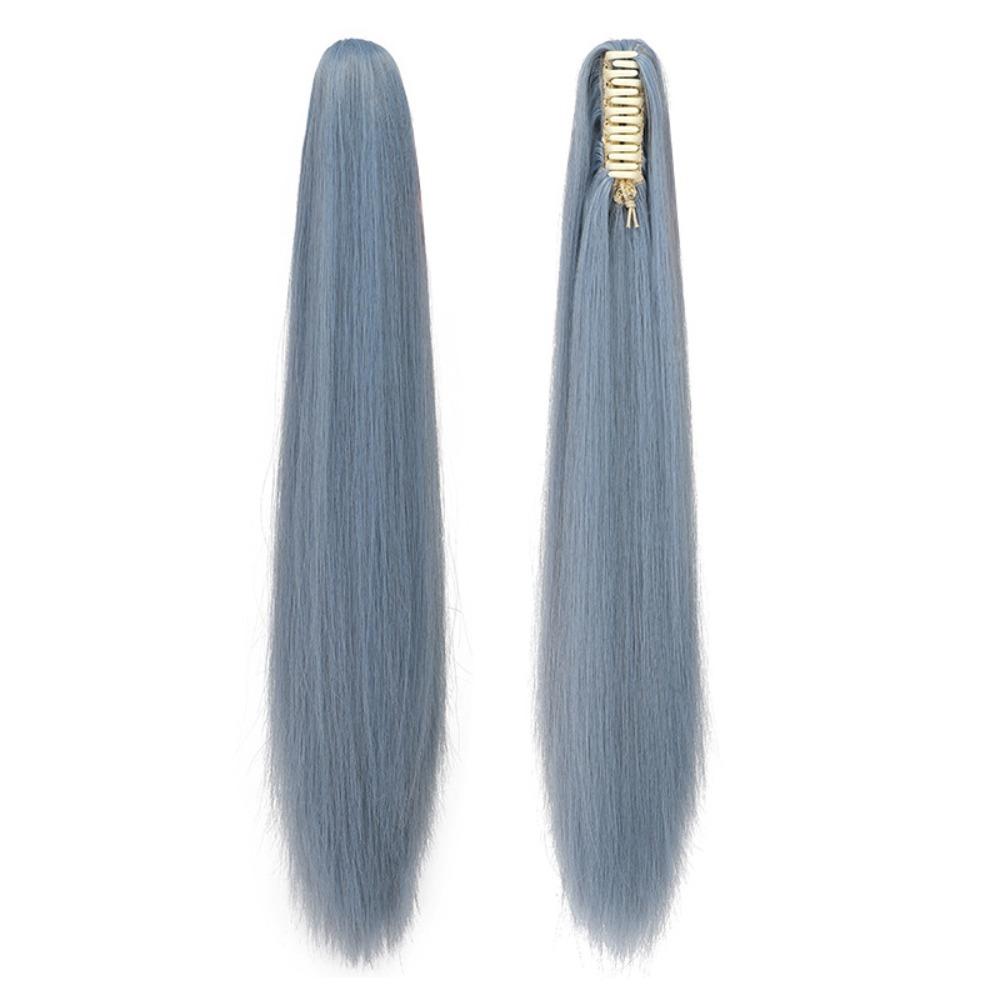 Hair Extensions Cosplay Long Straight Ponytail Universal Anime Hairpiece Cosplay Party