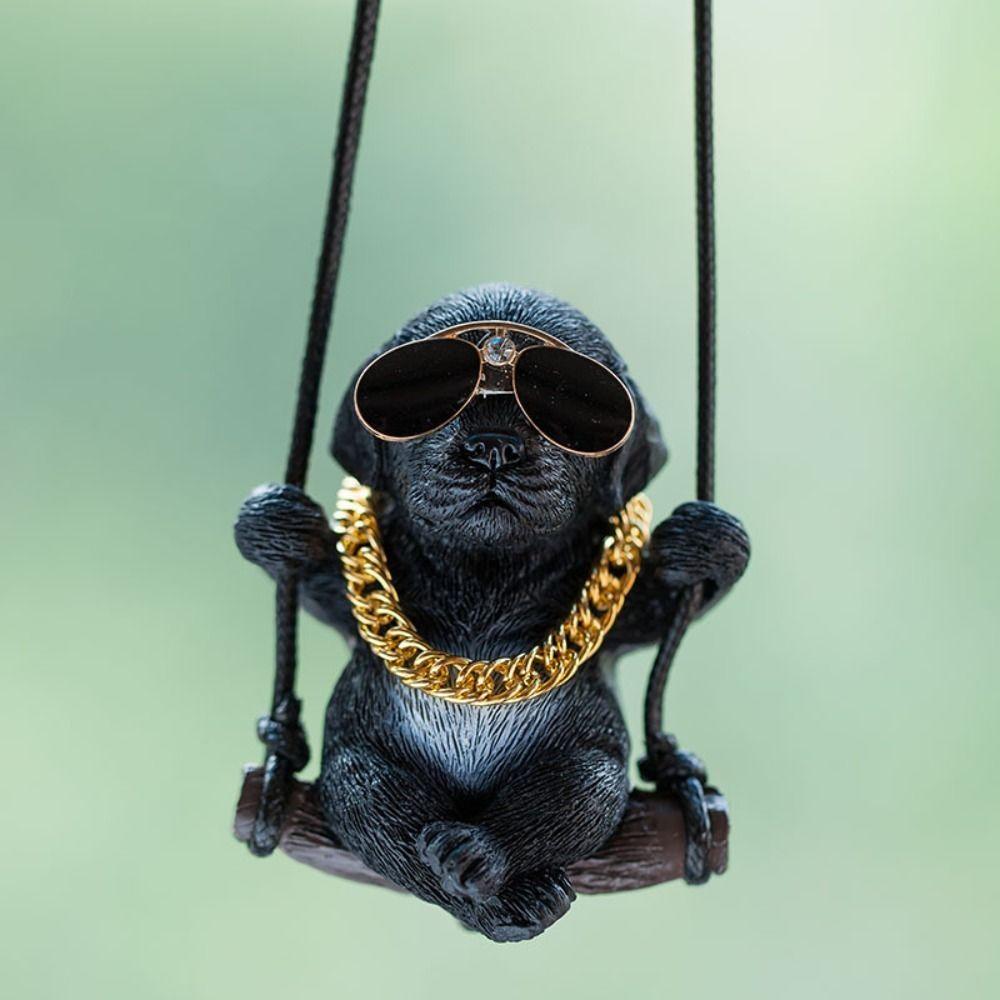 Decoration Auto Interior Accessories Swing Dog Car Hanging Creative Car Pendant  Gift