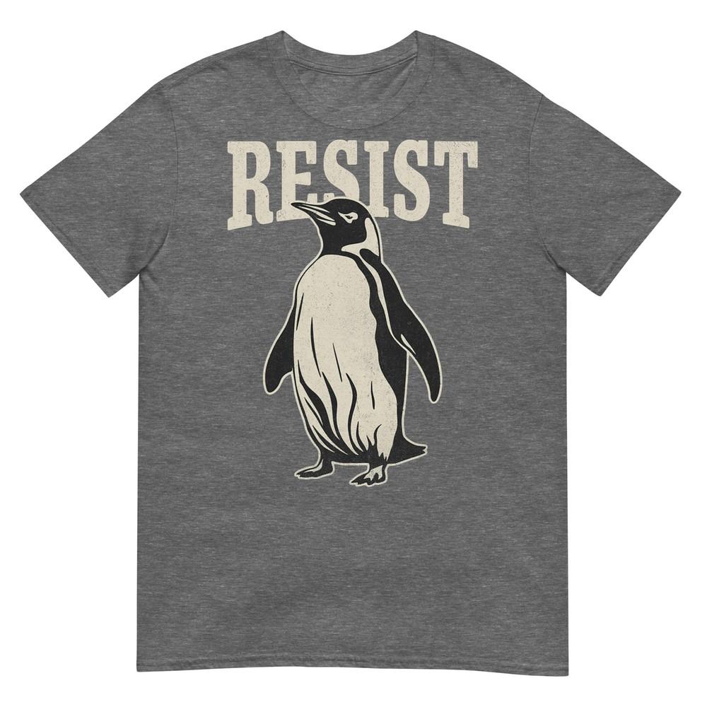Funny Penguin Resist Cool Penguins Resist TShirt