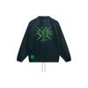 Куртки Li Ning Мужские Зеленые Лацкан Умеренные Другие AFDSD99-1