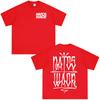 Rapper NATOS WAOR Tour 2025 T Shirts Men Women Vintage Hip Hop T-shirts Cotton Casual Oversized Short Sleeve T-shirt Streetwear