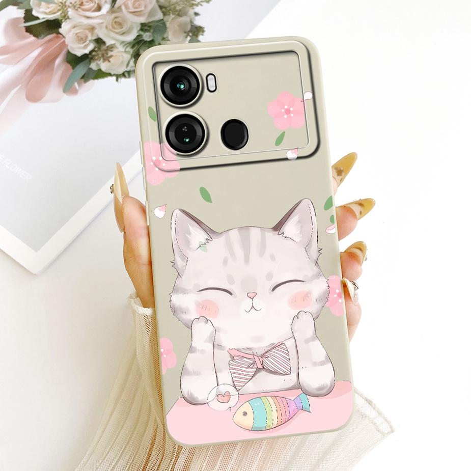Чехол для Itel P40 Plus P683L Милый Мультяшный Кролик Мягкий Силиконовый Чехол для Телефона Для Itel P40 P 40 ItelP40 P40+ Задняя Крышка Fundas