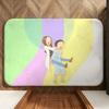 Anime t-Takagi-san Floor Mat Soft Flannel Floor Mat  Suitable for Entryways, Living Rooms, Bedrooms, and Bathrooms